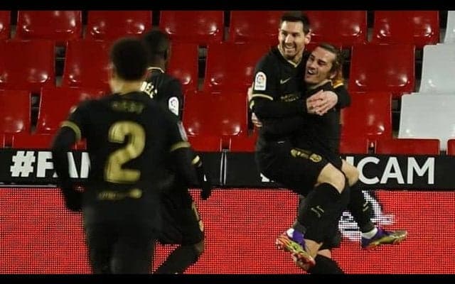 メッシとグリーズマンが２ゴール バルサが難敵グラナダを一蹴し今季リーグ戦初の３連勝