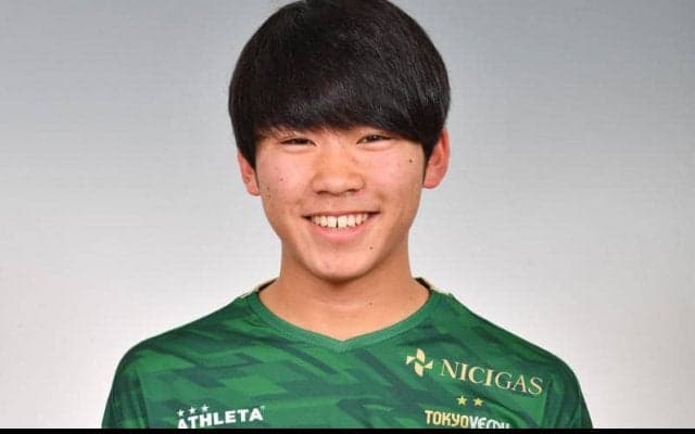 16歳でJリーグデビューのMF阿野真拓が東京Vと契約更新「ヴェルディの為に全力を尽くします！」