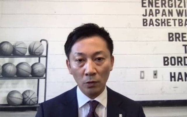 Bリーグ島田チェアマンが記者会見を開催。「リーグ戦を最後まで続けることにベストを尽くすことを約束する」