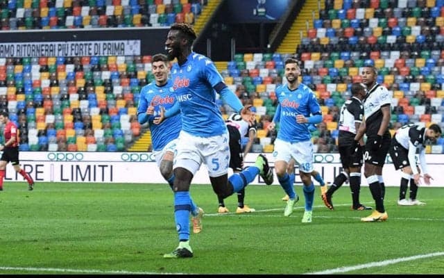 バカヨコの移籍後初弾でナポリがウディネーゼに競り勝つ《セリエA》