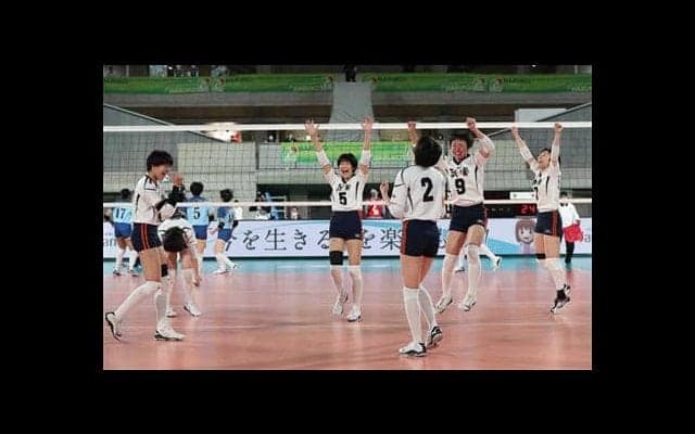 就実、日本一！ノーシードから２５大会ぶり女王／春高バレー