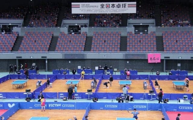 全日本卓球選手権の棄権選手一覧　実業団の強豪ら42名が棄権