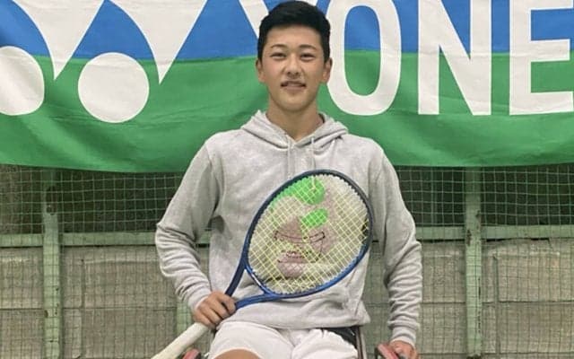 ジュニア車いすテニス選手・小田凱人「国枝慎吾選手は憧れだからこそ、戦いたい」