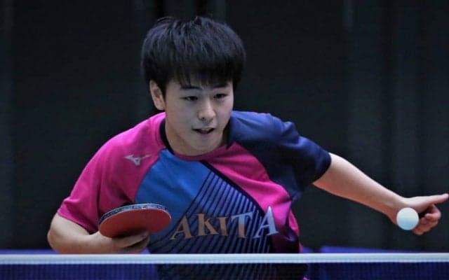 “松平兄弟に救われた男”の卓球全日本　秋田高・米田、名電追い詰め「自信に繋がりました」