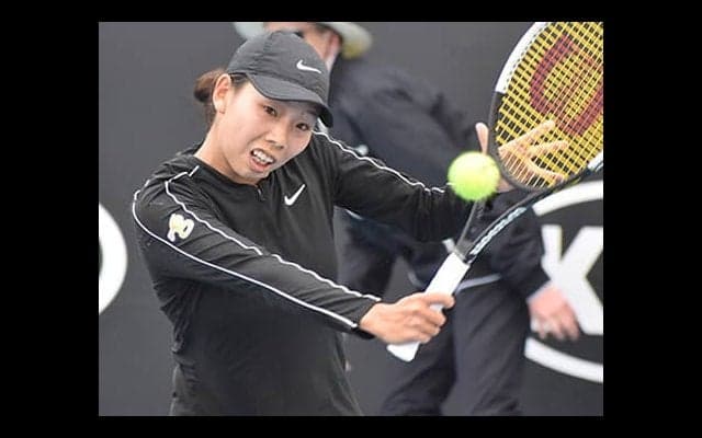  日比万葉、全豪予選決勝に進出 