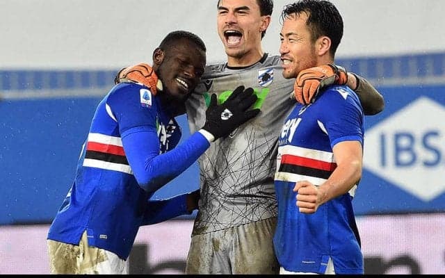 サンプドリア、主力CBコリーと2025年までの新契約締結!