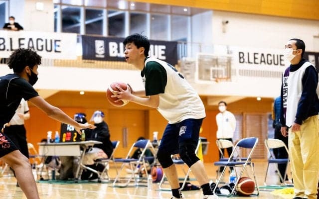 スクリメージ最長身198cm、山野井昇原の大きな夢 - B.DREAM PROJECT 2021 PROSPECT