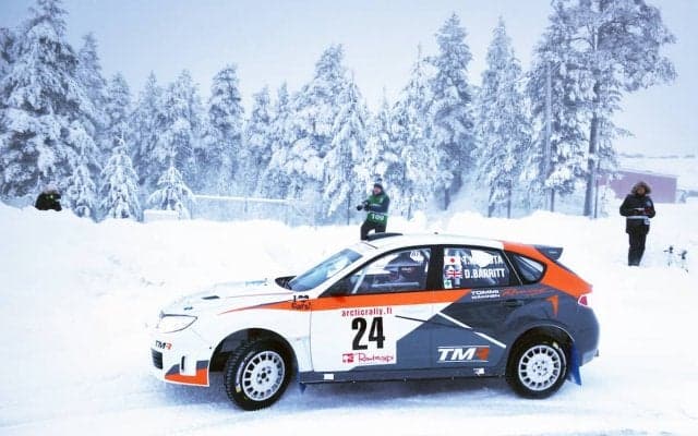 WRC開催のアークティック、ダニエル・バリットは「スノーラリーとしてのコンディションは完璧」