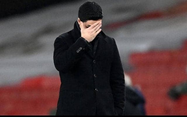 連勝ストップのアーセナル、アルテタ監督は「新鮮さと閃きの欠如」を悔やむ