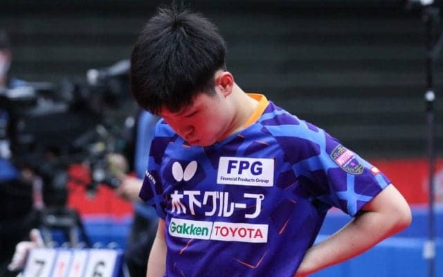 張本智和「悔しさよりも疲れた…」17歳の全日本をベスト8で終える＜全日本卓球＞