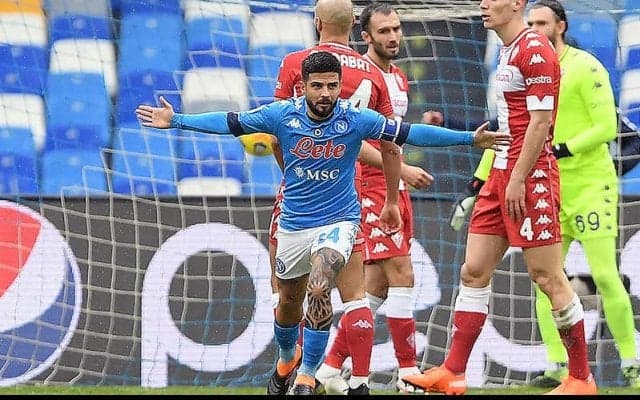 ナポリがヴィオラに決定力の差を見せつける6発圧勝!　インシーニェのドッピエッタ含め5選手がゴール《セリエA》