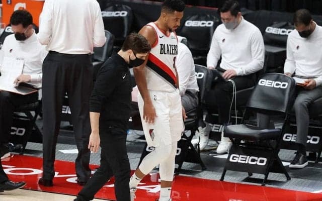 ブレイザーズ第2の得点源、CJ・マッカラムが左足を痛めて戦線離脱へ