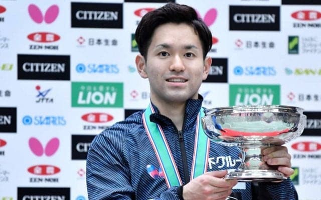 栄誉ある“ランカー”の称号を得た選手たち　卓球全日本男子シングルスベスト16