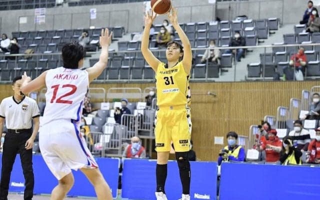 山梨クィーンビーズの石川明日香がアーリーエントリーでデビュー…「ここまでバスケットを続けると思ってなかったです」