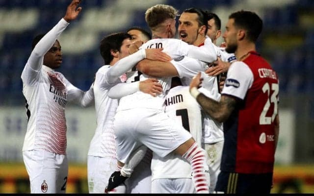 イブラヒモビッチのドッピエッタでミランが快勝、首位を堅守《セリエA》