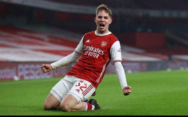 アーセナルで5試合3Aのスミス＝ロウ、サカとの若手コンビに自信 「本当に気が合う」