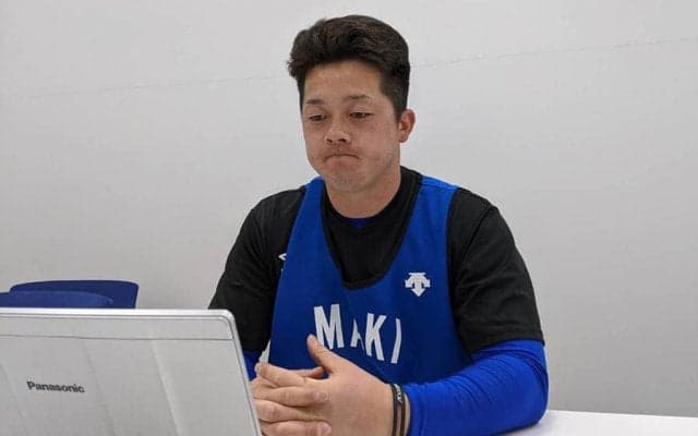 DeNAドラ2牧、平均以上のスイングスピード炸裂も課題を口に「ミスショット多い」