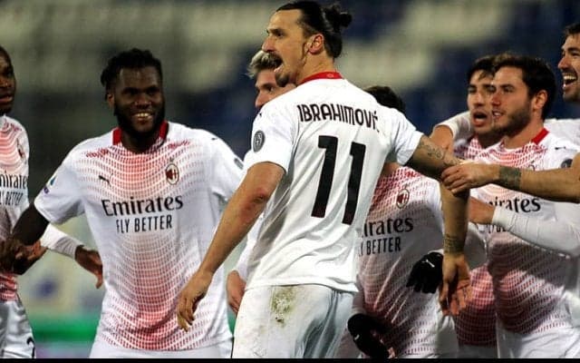 2ゴール躍動のイブラにカリアリ監督も脱帽 「今日の彼も決定的な存在だった」