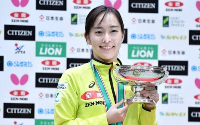 卓球全日本女子シングルスベスト16　栄誉ある“ランカー”入りを果たした選手は