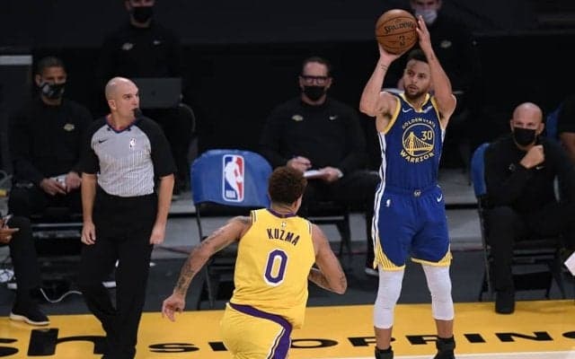 昨季覇者から大逆転勝利を収めたウォリアーズのカリー「僕らは落ち着いていた」