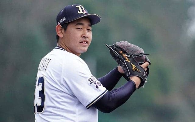 「開幕ローテ必至」　オリ宮城、ド迫力ブルペン動画でキレ抜群の宝刀スライダー披露