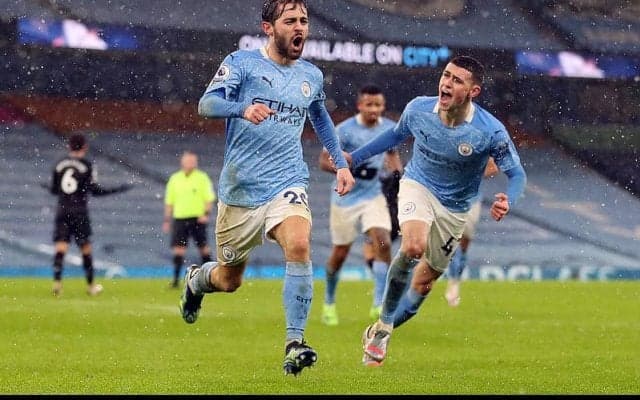 ベルナルド・シウバの今季初弾でビラ撃破のシティがリーグ6連勝で暫定首位に!《プレミアリーグ》