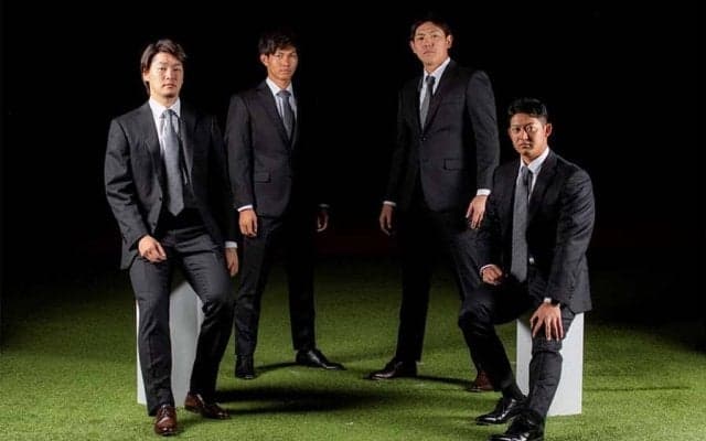 ロッテが「オーダースーツSADA」と契約　ビシッと決めた藤原らに反響「かっこよすぎ」