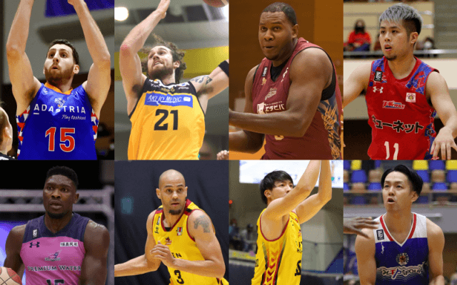 B1で活躍した選手が数多くランクイン…B2前半戦終了時点でのスタッツリーダーは？