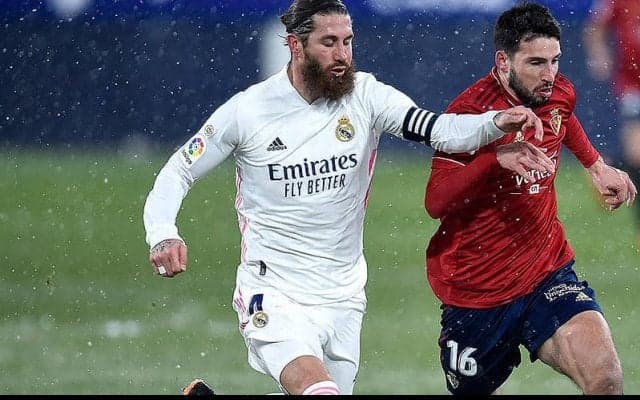 指揮官コロナで不在のマドリー、主将セルヒオ・ラモスもアラベス戦欠場…