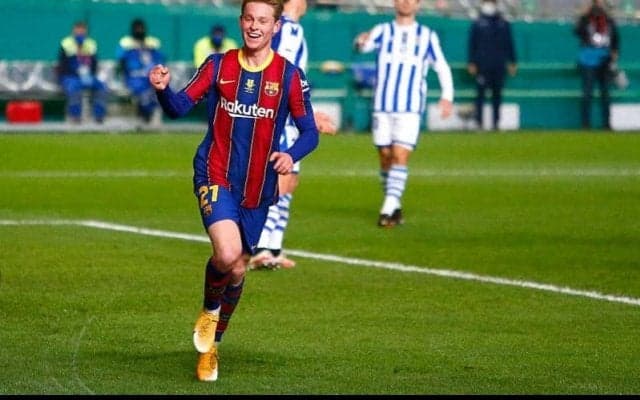 驚異的な反応速度！フレンキー・デ・ヨングが決めたスーパーヘディング弾【インクレディブル・ゴールズ】