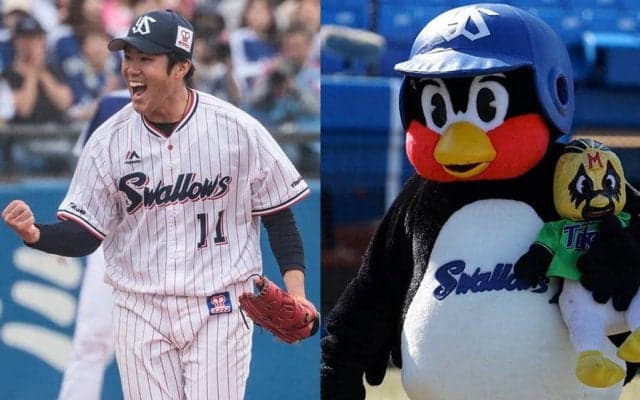 つば九郎、BC武蔵入団の由規にエール　「よしくんのふっかつふっきをまってるぞ」