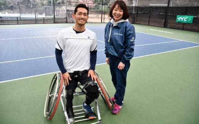 スポーツSDGsの取り組みとして、車いすテニスを応援～荒井大輔選手編～【第43回全国選抜高校テニス大会】