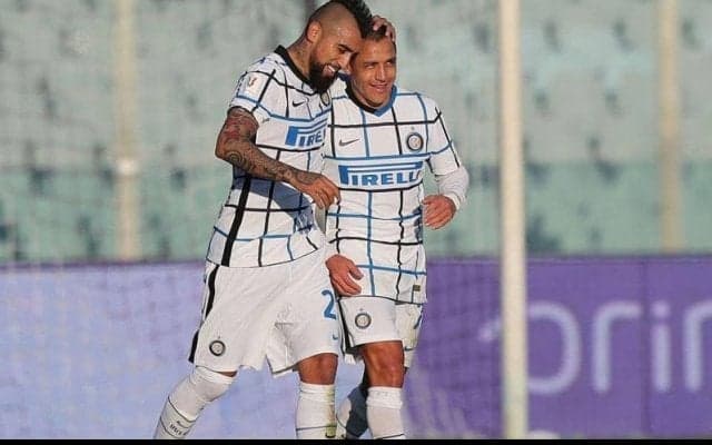 VAR判定の末…！ビダルが蹴り込んだインテル移籍後初ゴール【ファースト・ゴールズ】