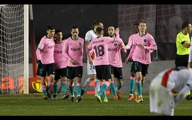 バルサ 2部相手に苦戦するもメッシ＆デ・ヨング弾で逆転勝利 国王杯ベスト8へ