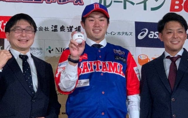 元燕・由規がBC埼玉武蔵で入団会見、背番号18　現役続行の決め手は「NPBに戻りたい」