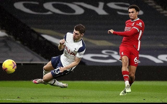 レーティング：トッテナム 1-3 リバプール《プレミアリーグ》