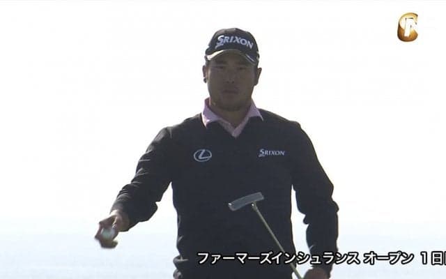 【動画】松山英樹、サウスコースの5番、6番と連続バーディを奪取