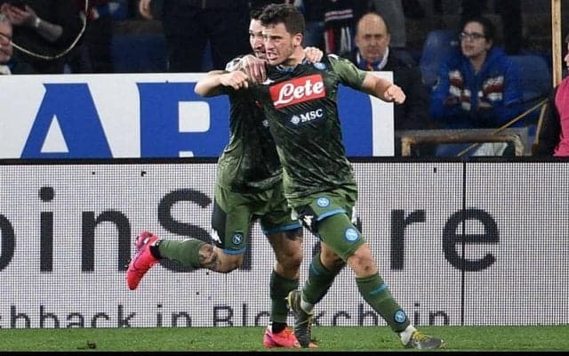 ドイツ屈指のダイナモ、デンメが冷静に沈めたナポリ初ゴール【ファースト・ゴールズ】