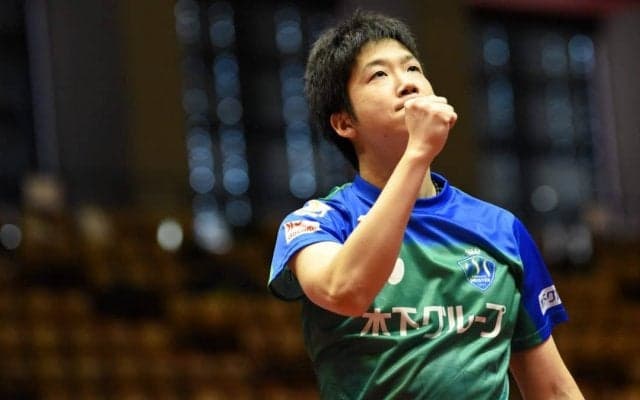 水谷隼「作戦通り」 “志願の出場”でカットマンにきっちり勝利