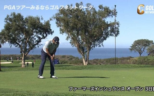 【動画】松山英樹、最終18番で完璧アプローチ！
