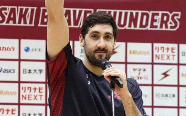 ホーム復帰戦でオールラウンドな活躍、川崎ブレイブサンダースのマティアス・カルファニ「勝利に貢献できたことがすごくうれしい」