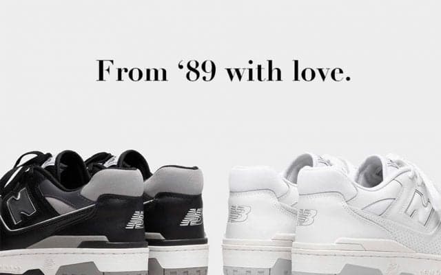 ニューバランスBB550 - 1989年の大人気バスケットボールシューズが復刻