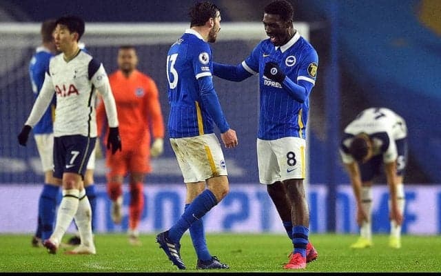 攻守に低調スパーズ、下位ブライトンに敗れて痛恨の2連敗…《プレミアリーグ》