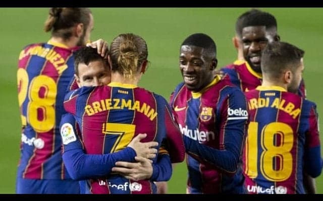 バルサがアスレティックに雪辱 リーグ戦５連勝でマドリーを交わし２位浮上