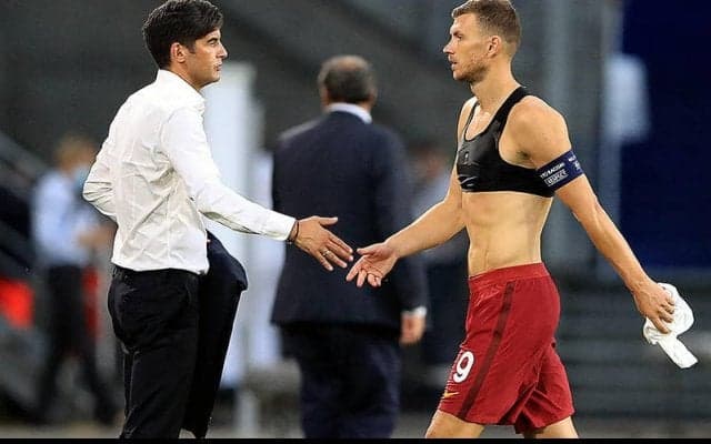 ローマに朗報!　フォンセカ監督とジェコが和解でチーム練習に復帰!