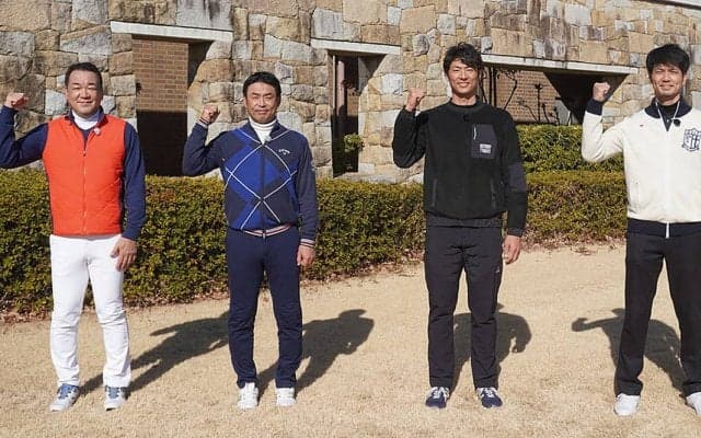 日本シリーズのリベンジはゴルフで！？巨人OB槙原・香田ペアとソフトバンクOB斉藤・新垣ペアがガチンコマッチプレー対決