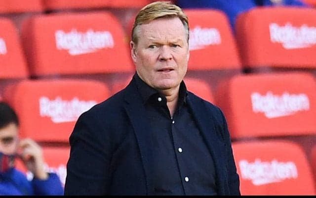 喧騒続くバルサ、クーマン監督はチームの態度称賛 「試合に集中しようとしている」