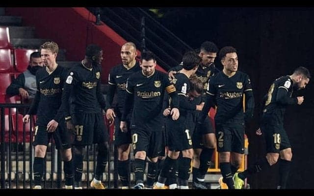 バルサ グラナダに辛勝、グリーズマンの2G2Aでコパ・デル・レイ準決勝進出