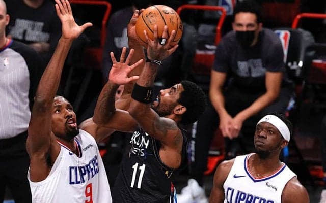 クリッパーズ戦を制したネッツのアービング、デュラントとハーデンについて「2人をずっと前から尊敬していた」