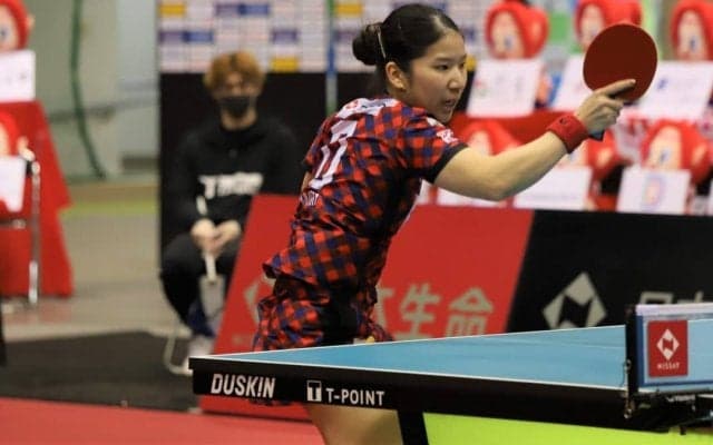 昨季最多勝・森さくら、涙の勝利「卓球から離れたい思いもあった。でもそれはただの逃げ」